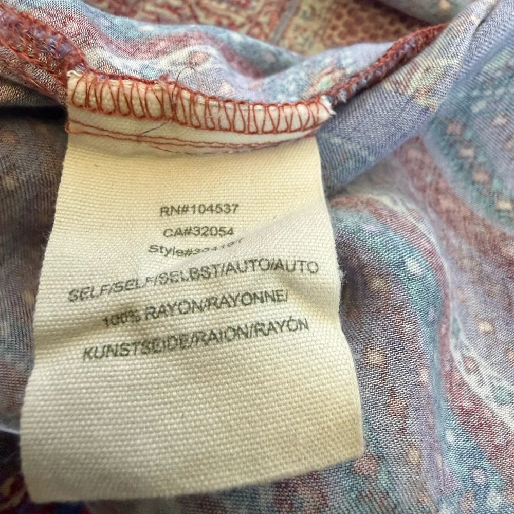 Anthropologie Tiny Omina Kimono Dress Boho Festival Sz Medium - Picture 8 of 10